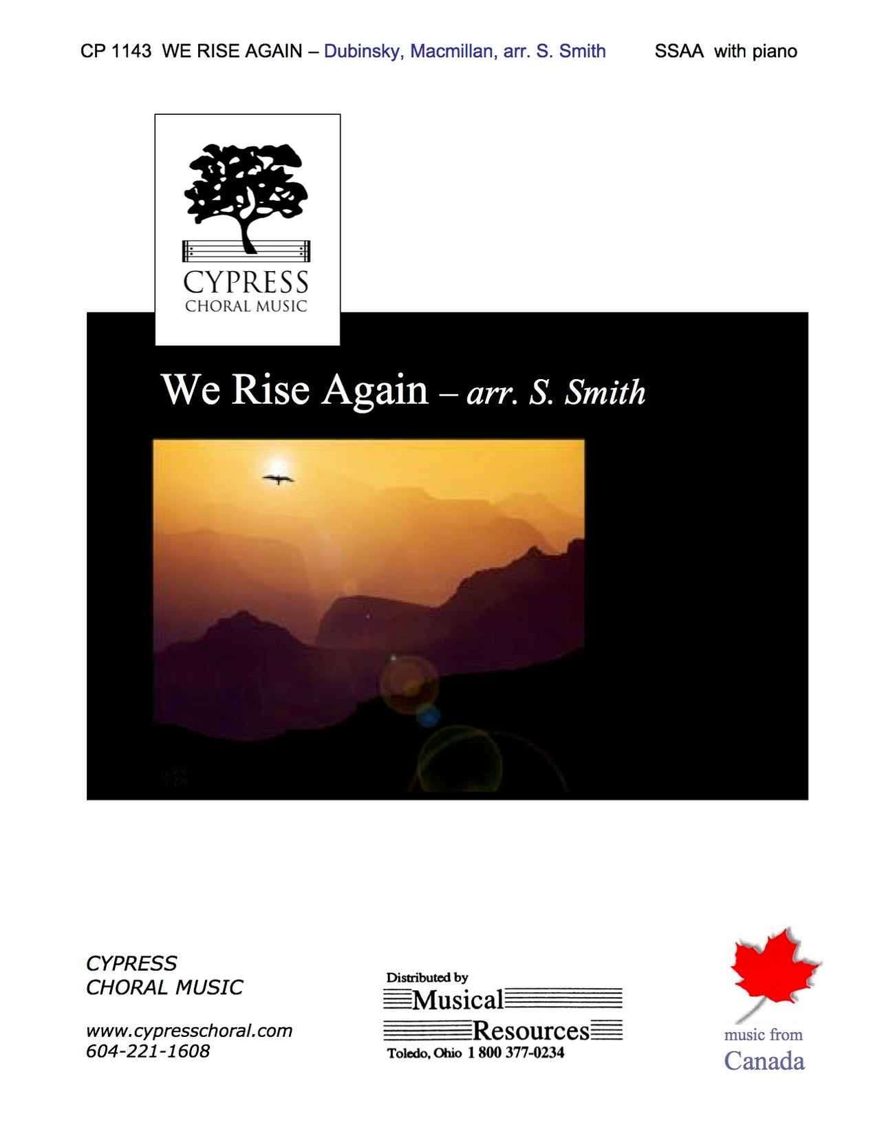 We Rise Again– Musical Resources