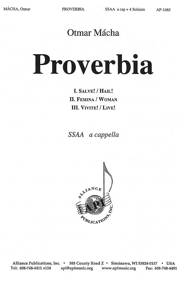 Proverbia– Musical Resources