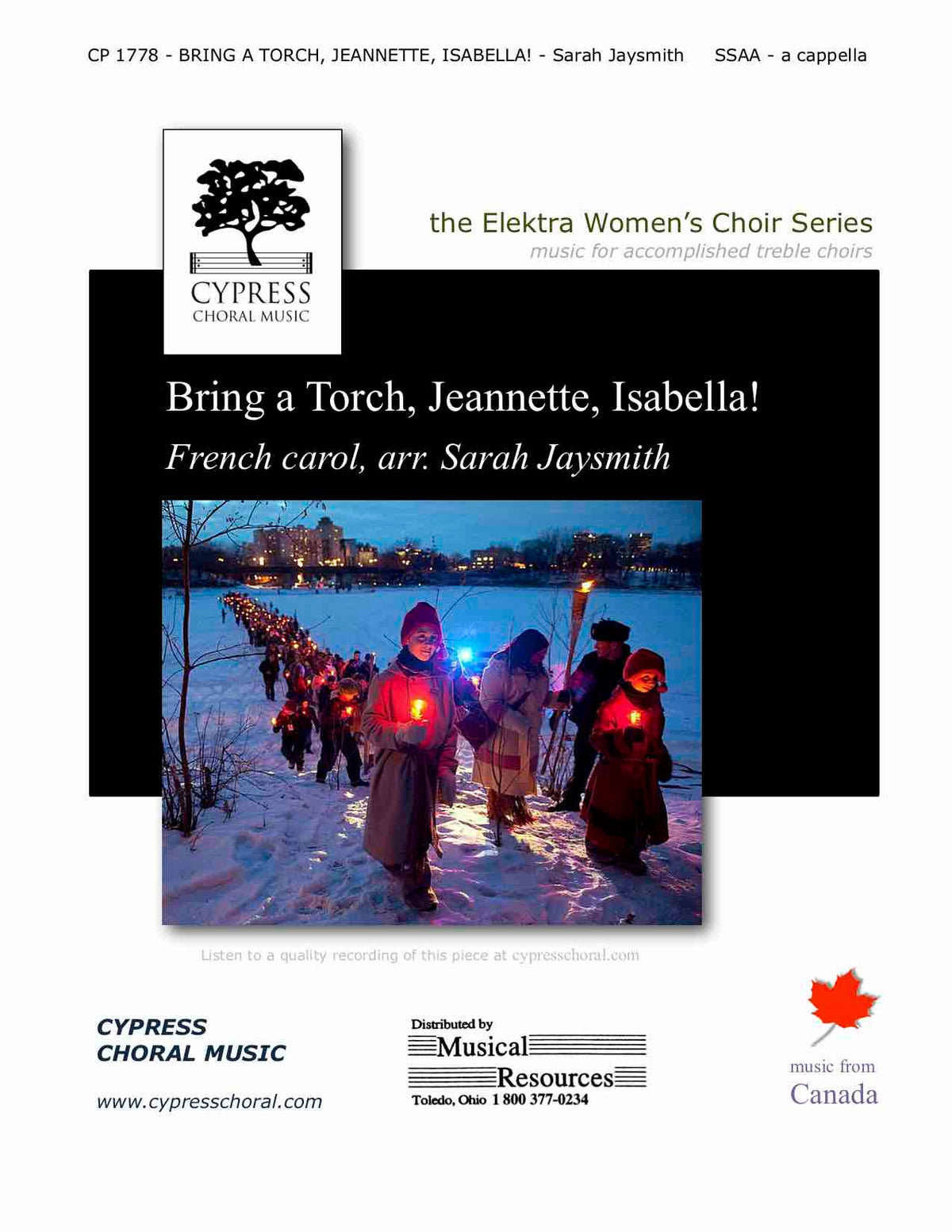 Bring A Torch– Musical Resources