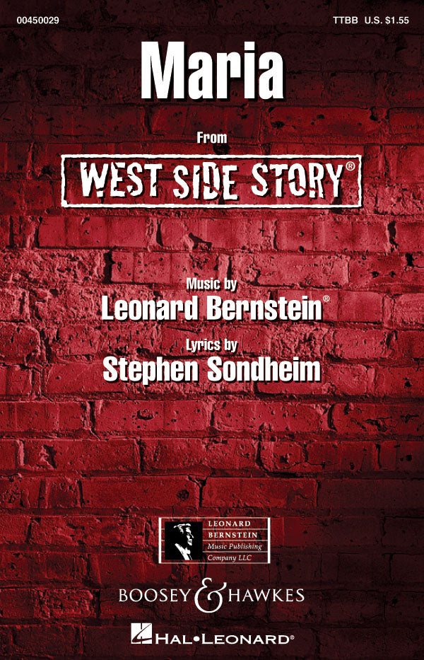 Maria (from West Side Story)– Musical Resources